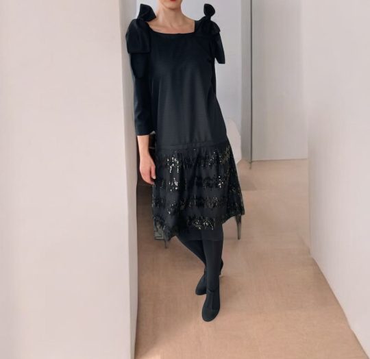 Black lace dress - Image 3