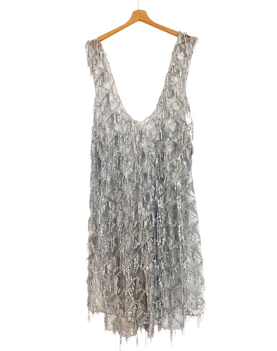 Silver tunic dress - Image 2