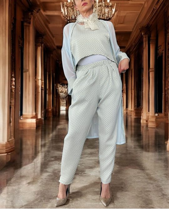 Kimono Gold blue - Image 5